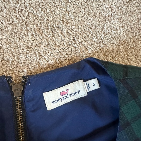 Vineyard Vines Tartan Plaid dress women’s size 0 - Picture 2 of 4